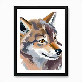 Kleiner Wolf Art Print