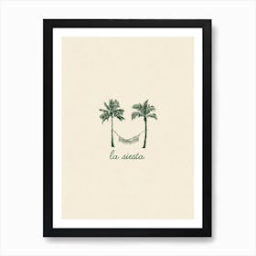 La Siesta Art Print