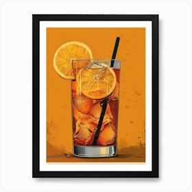 Iced Tea 25 Art Print