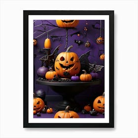 Halloween Decorations 1 Art Print