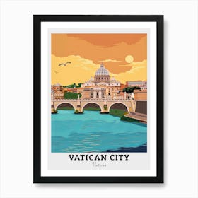 Vatican City Travel Art Print