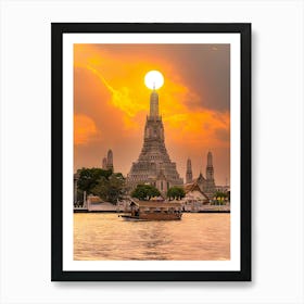 Golden Temple, Thailand Art Print