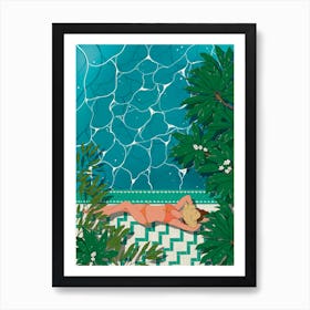 La Piscina Art Print