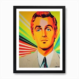 Ben Johnson Colourful Pop Movies Art Movies Art Print