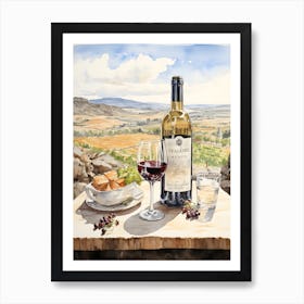 Napa Valley Wine 1 Art Print