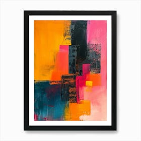 Abstract Painting 203 Art Print