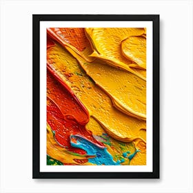 Abstract Painting 2419 Art Print