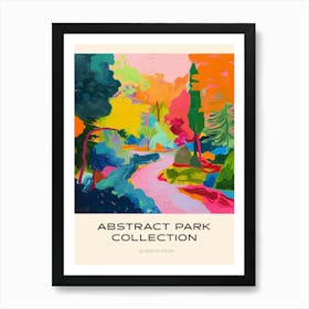 Abstract Park Collection Poster Queens Park Toronto Canada Art Print