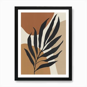 Floral and tropical botanical 19 Art Print