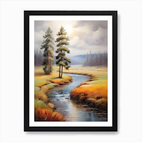 'River' Art Print