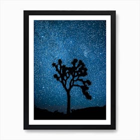 Joshua Tree National Park Stars Art Print