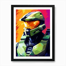 Halo Game 1 Art Print