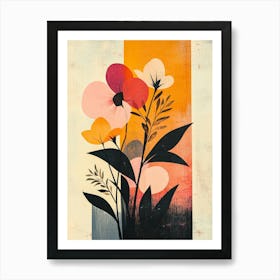 Flowers Canvas Print Art Print