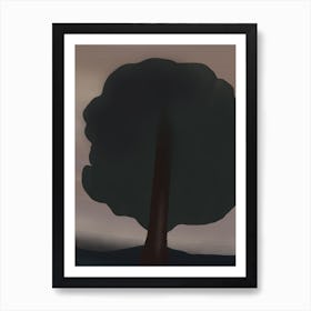 Lone Tree 1 Art Print