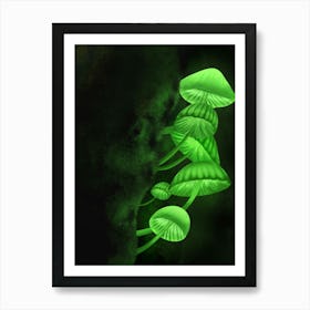 The green light Art Print