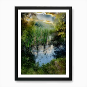 The Lake 5 Art Print