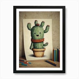 Cactus 14 Art Print