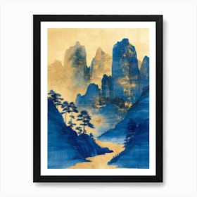 Chinese Mountains 93 Art Print