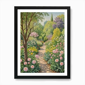 Secret Garden Path no2 Art Print