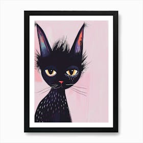 Black Cat 52 Art Print