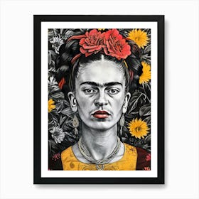 Frida Kahlo 3 Poster