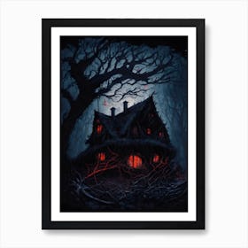 House in the Forest Art Print