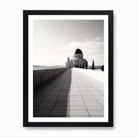 Zadar, Croatia, Black And White Old Photo 2 Art Print