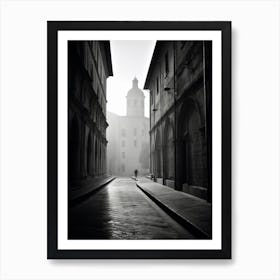 Urbino, Italy,  Black And White Analogue Photography  1 Art Print