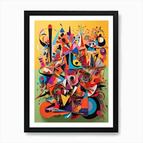 Abstract Art 16 Art Print