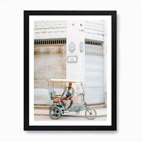 Cuba Scooter Art Print