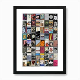 Wales Music Print - Retro Cassette Covers Art Print