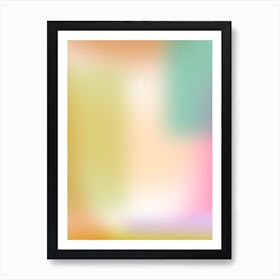 New Day Gradient Art Print