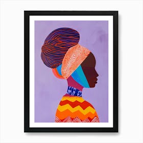 African Woman 219 Art Print