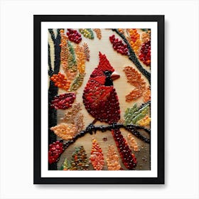 Cardinal Bird 2 Art Print