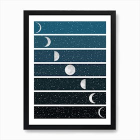 Phases Art Print