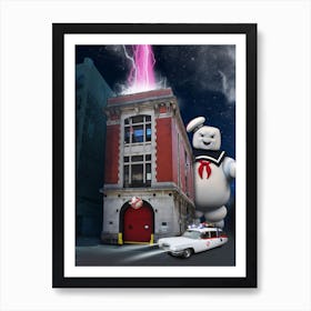 Ghostbusters Movie Art Print