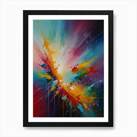 Abstract Painting 104 Art Print