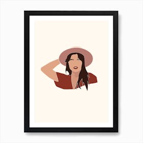 Senorita Women Spanish Girls Latina  5 Art Print