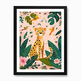 Cheetah In The Jungle 8 Art Print