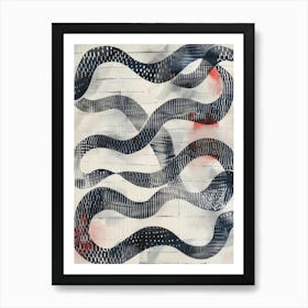 Snakes 2 Art Print