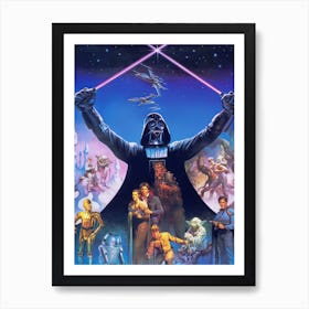 Star Wars The Force Awakens 8 Art Print