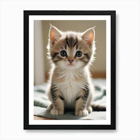 Cute Kitten 14 Art Print