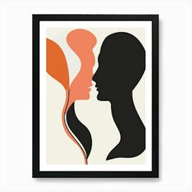 Portrait Of A Couple 1 Art Print