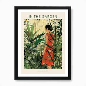 In The Garden Poster Jardin Des Plantes France Art Print