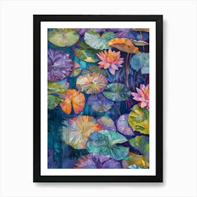 Water Lilies 8 Art Print