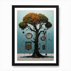 Tree Of Time 2 Art Print