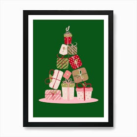 Christmas Tree Art Print