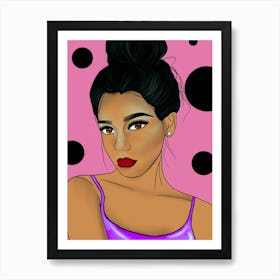 Sweet Pop Art Girl Poster