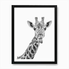 Giraffe 22 Art Print