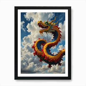 Chinese Dragon Art Print